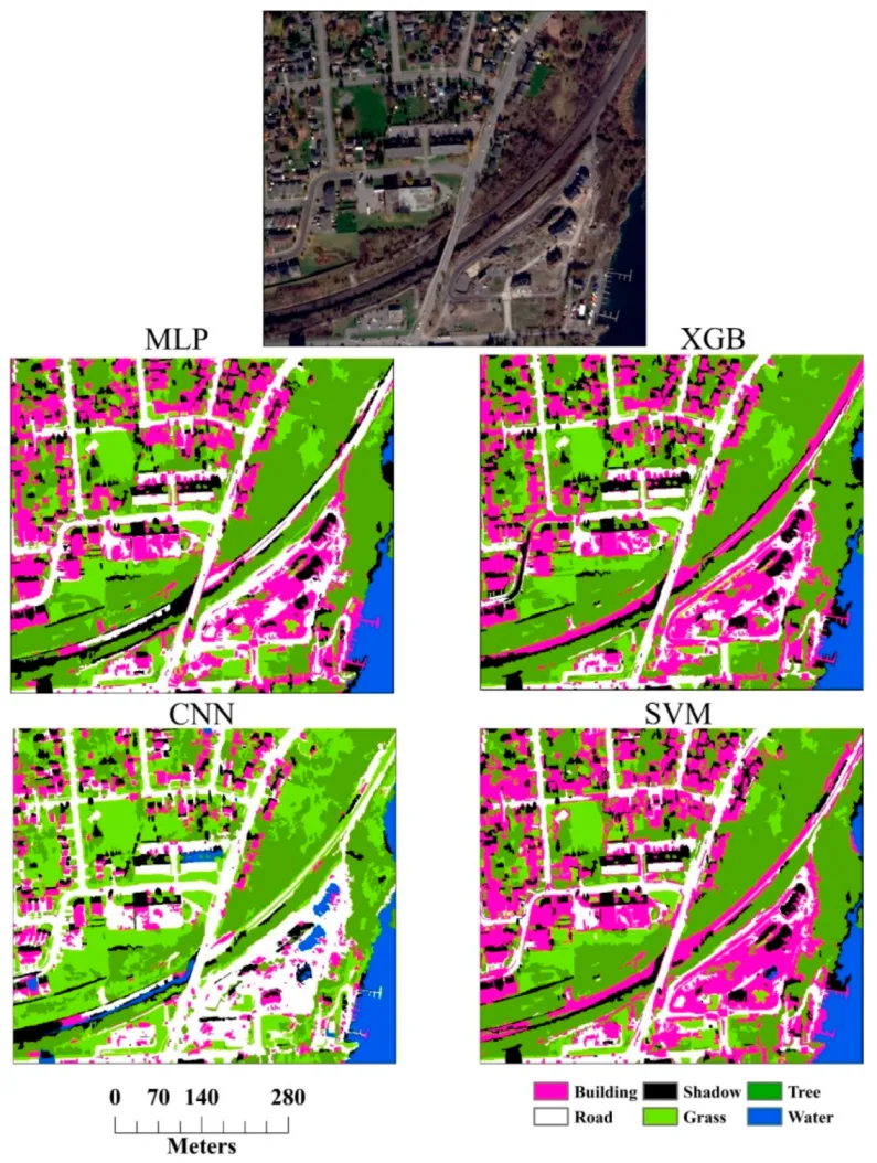 Comparing deep neural networks, ensemble classifiers, and support vector machine algorithms for object-based urban land use/land cover classification